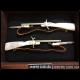 BAYONET RIFLE: MADE-TO-ORDER 2mm Pinfire-Silver w/Strap & MOP