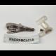 Tie Clip-Austria, Round Butt w/Deer&Rabbit Grip-NADRSBCLC1.A