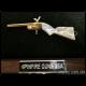 CUSTOM ORDER-SHOTGUN-24K Gold-Plated w/MOP-2Mm Pinfire Guns US